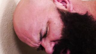 Bear enjoys pounding from equally hung masculine bear stud