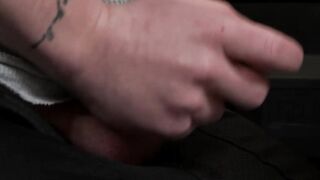 Kyler has Myles' massive thick cock in his throat