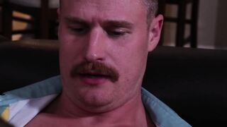 Horny twinks barebacked by step uncles in intense foursome