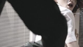 Redhead vixen dicked in ass after playing with butt plug