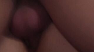 Young skinny latin gay mounts raw lovers ass after blowjob
