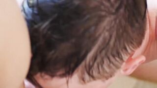 Blonde Daniel Hausser cock sucked before rimming cute twink