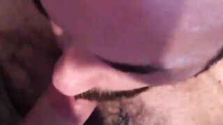 Real amateur chokes on cock before being barebacked rough