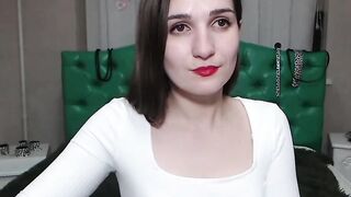 Small tits Ukrainian amateur posing on webcam