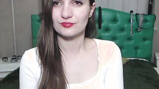Small tits Ukrainian amateur posing on webcam