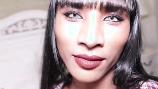 Perfect ass Asian ladyboy fucked in ass