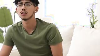 Diego Perez is doing his homework when his stepsister Layla Jenner walks inside the room