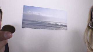 Big ass teenie bounces on hard cock and awaits facial POV
