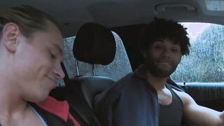 Gay black quarterback anal fucks cheerleader