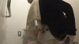 Japanese woman plays with her trimmed pussy until she cums