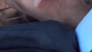 Japanese babe with big boobs sucks dick and bangs her pussy