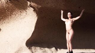 Beautiful Latin model shows hairy pussy