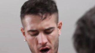 Devin Franco anal fucked in hotel room by stranger