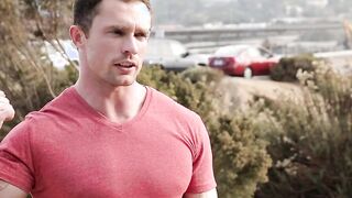 Muscle studs Sir Jet and Markie More doing raw bareback