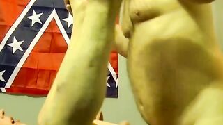 Joe is being face fucked nice and slow by straight guy Eric