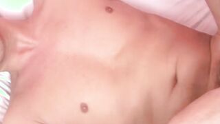 Latino lovers bareback pounding after oral foreplay