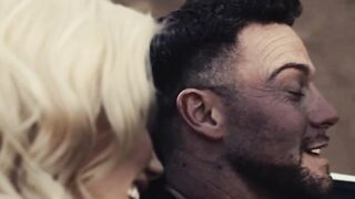 Big cock bf fucks blonde girlfriend on a ranch
