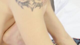 Twink Kieran Karlsson sucks cock before rimmed and pounded