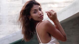 All natural Latina exposed stunning body