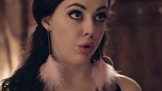 Taboo sex between stepdad and his stepdaughter in their bed