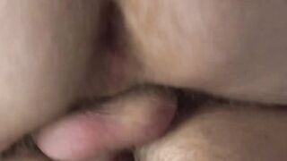 Macho dudes with beards love making out before raw bareback
