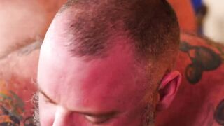 Bear stud takes a dick inside of his tight little butt hole