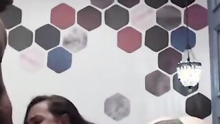 Natural tits MILF Casey Calvert POV drilled by her BBC man