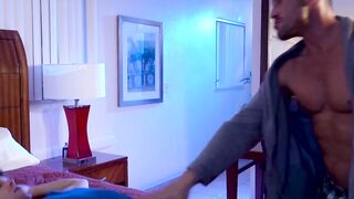Muscular stud barebacking tight ass after sucking session