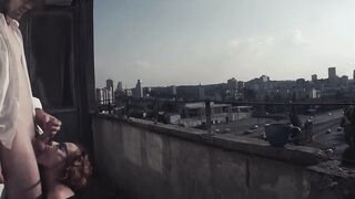 Eva Fuck Out On The Balcony - Eva Banged! Out On The Balcony