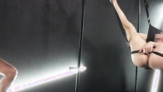 Gay fetish oral and anal sex in a sex swing