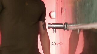 Inked Latino jock Sahid rides on top of gay Mateo huge cock