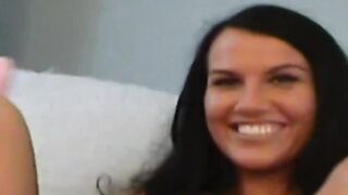 Stunning model does not realize that she is being tricked