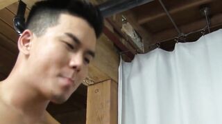 Muscle gaysians suck each other off before hard gym pounding