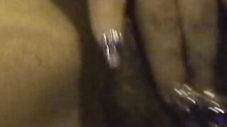 Hot Japanese babe rubbing her juicy pussy all alone