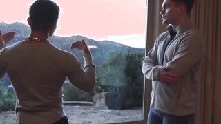 Famous action star anal fucks guy fro mset