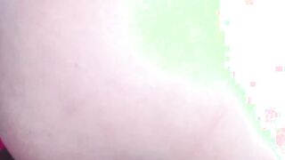 Big booty curvy Latina fucks dildo on webcam