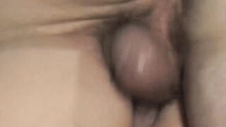 Muscly hunk gives his bearded friend BJ before being banged