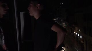 Twink ass barebacked hard by hung latino before facial