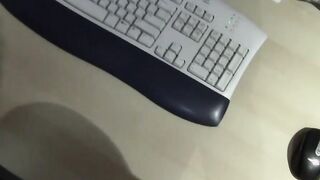 Young solo amateur masturbates hairy cock in reality video