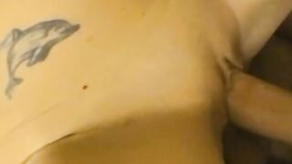 2 Dicks Inside Her Tight Vagina - Taylor