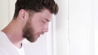 Beautiful MILF Silvia Saige gives a blowjob to her stepson