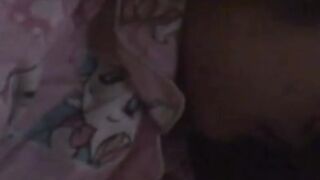 Japanese lady masturbates hard while being secretly taped