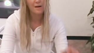 Nervous Kailey Spreads And Jerks Her Trimmed Vagina - Nervous Kailey Spreads And Jerks Her Trimmed Twat