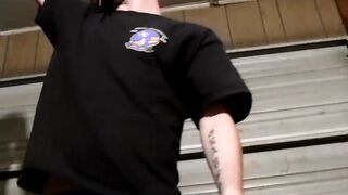 Straight thug slowly strips down and starts masturbating