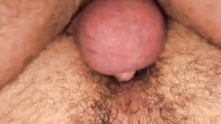 Hot bearded stud Wolvypup ass fucked in spitroast foursome