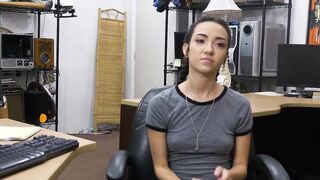 Small tits babe fucked missionary after passionate blowjob