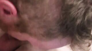 Twinks ass stretched after rimming and hot bareback drilling