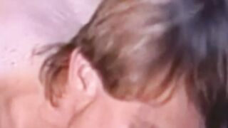 Gorgeous classic gay hard ass drilled after nasty deepthroat