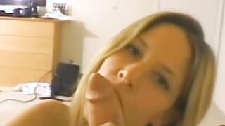 Haley Plays With Her Snatch While Sucking Off Cock - Haley Plays With Her Vagina While Sucking Off Cock