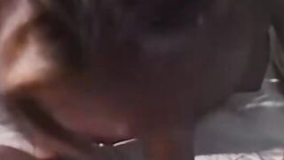 Tiny Jugs Dark Haired Takes A Facial - Tiny Boobs Dark Hair Takes A Facial